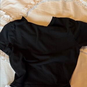 Wild Fable Black Short Sleeve Tee